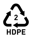 #2 HDPE (High-Density Polyethylene)