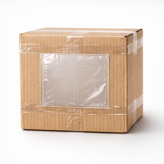 Recycled Box with Glossy Label Contrasting Shadows-1