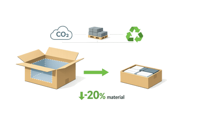 RightSized Packaging and Carbon Reduction Concept