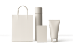 photographic Modern design outer packaging items on a clear transparent background No people in the shot The packaging is sleek userfriendly and luxur-1