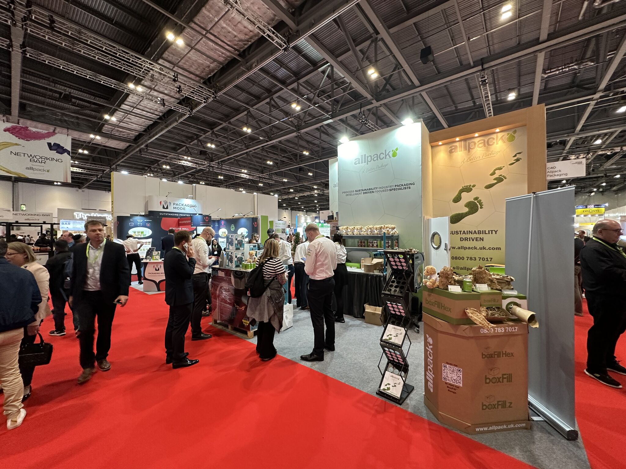 Allpack Shines at London Packaging Week 2023