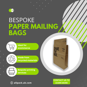 Bespoke Paper Mailing bags