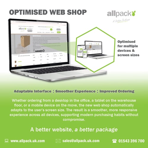 LinkedIn Advert - V1 - An Optimised web shop - 20 5 26